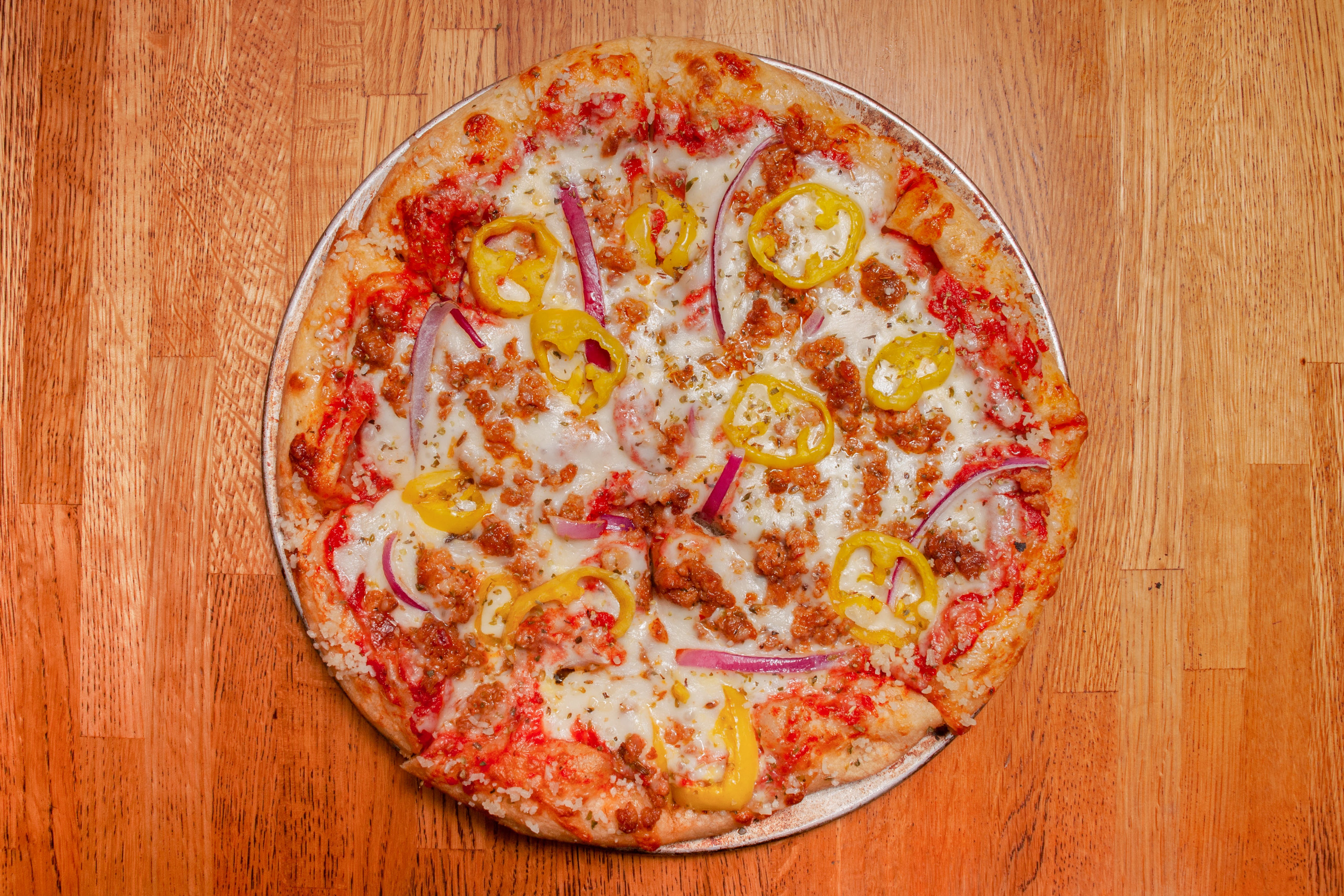 Order Sobo Pizza - 10'' food online from Chow Pizza Bar store, Raleigh on bringmethat.com