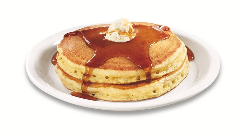 Order Stack of Pancakes food online from Denny's store, Ft Worth on bringmethat.com