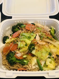 Order 25. Phad Chow-Mein Noodle food online from Youpa Thai Kitchen store, Kent on bringmethat.com