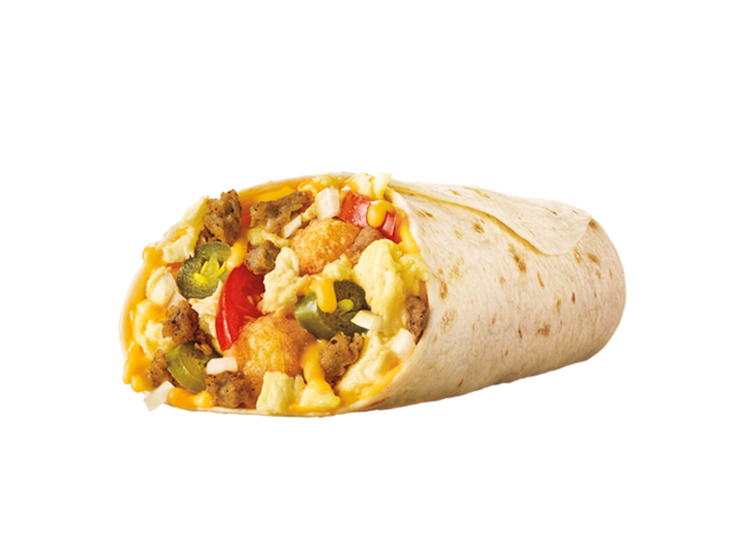 Order SuperSONIC® Breakfast Burrito food online from Sonic Drive-In store, Cincinnati on bringmethat.com