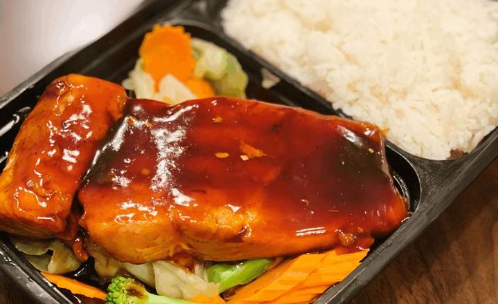 Order BBQ Salmon  food online from Siam Spoon store, South San Francisco on bringmethat.com