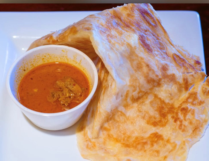 Order Indian Flatbread with CK Curry food online from Secret Recipe Asian Bistro store, Plano on bringmethat.com