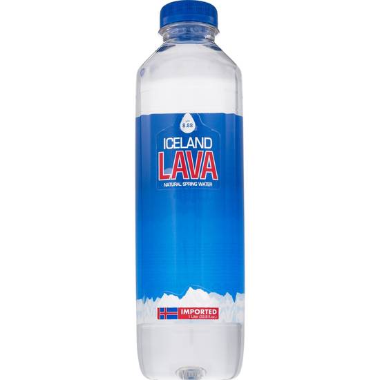 Order Iceland Lava Natural Spring Water 1 LT food online from CVS store, JOHNSON CITY on bringmethat.com