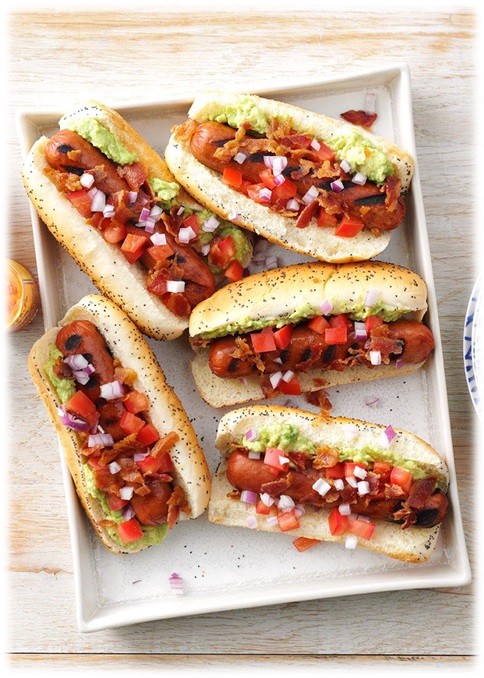 Order Bacon Hot Dog food online from Faro Caffe store, Dallas on bringmethat.com