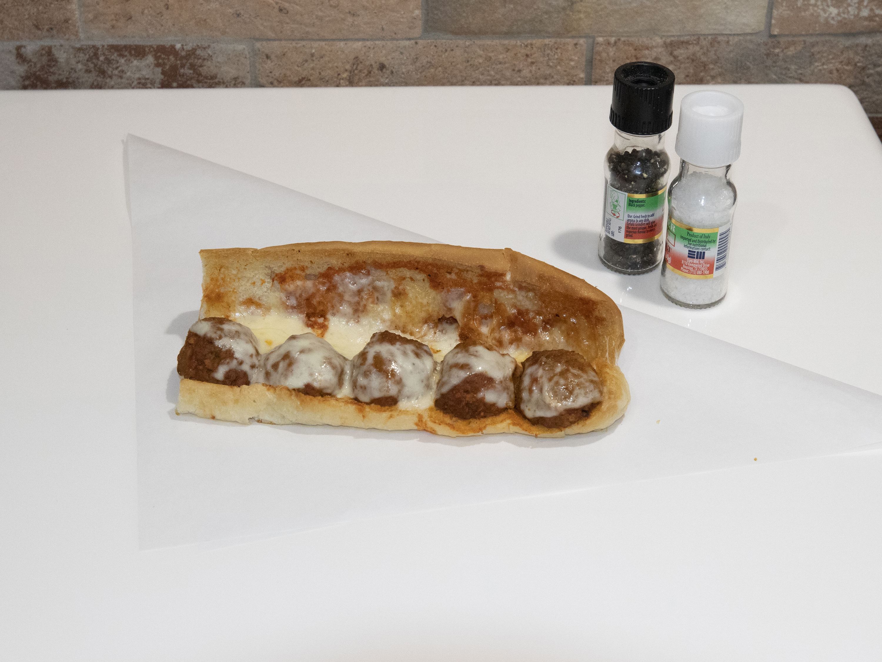Order MEATBALL POBOY food online from Paulies Poboys store, Houston on bringmethat.com