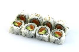 Order Salmon Avocado Roll food online from Arata Sushi & Bowl store, Las Vegas on bringmethat.com