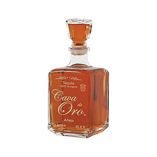 Order Cava de Oro Anejo Tequila (750 ML) 123302 food online from Bevmo! store, Fairfield on bringmethat.com