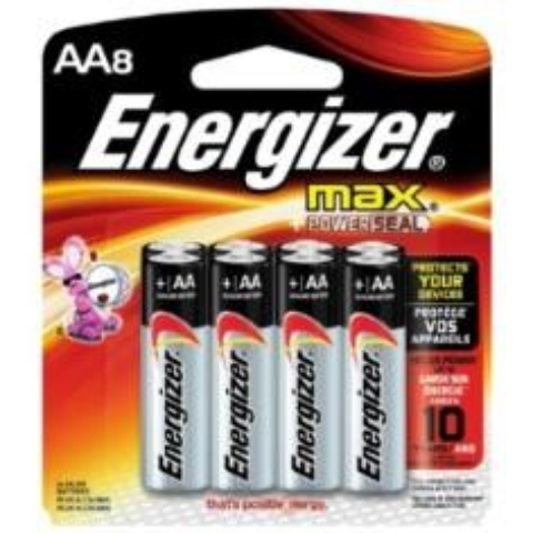 Order Energizer Max AA 8 Pack food online from 7-Eleven store, Chicago on bringmethat.com