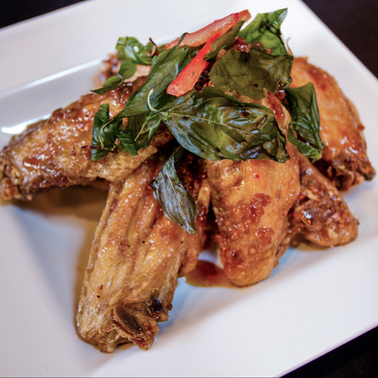 Order Spicy Wings food online from Chabaa Thai Cuisine store, San Francisco on bringmethat.com