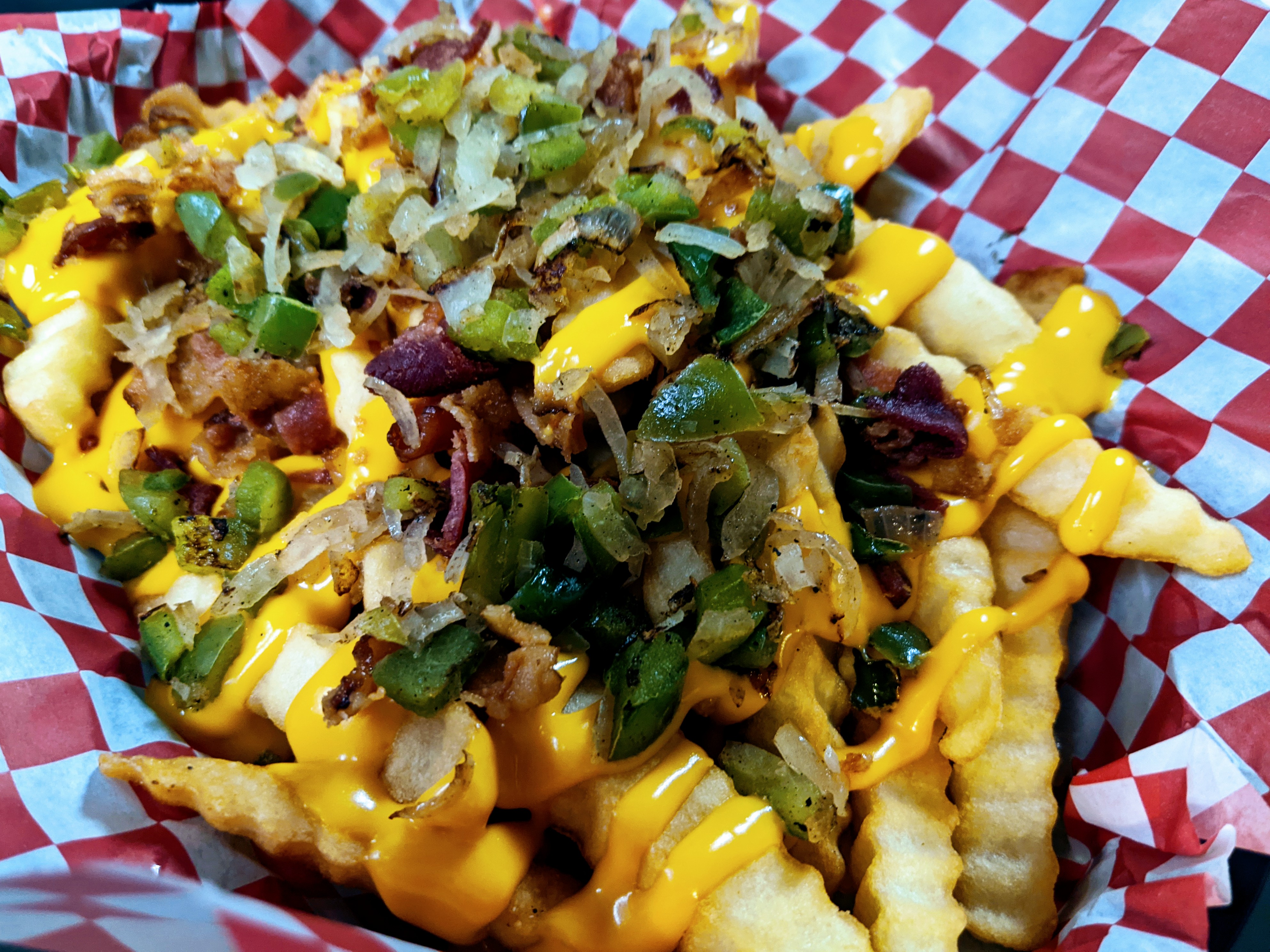 Order Loaded Cheese Fries food online from Hilltop Grill store, Creve Coeur on bringmethat.com