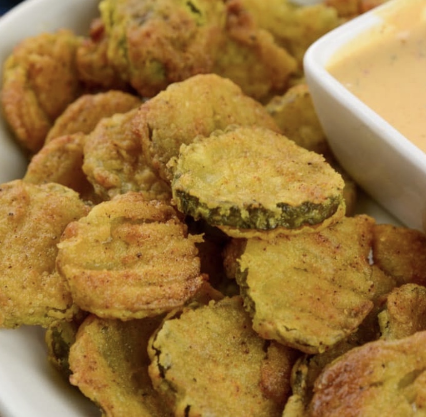 Order Fried Pickles  food online from 7 Cravings Soulfood Seafood Express store, Cleveland on bringmethat.com