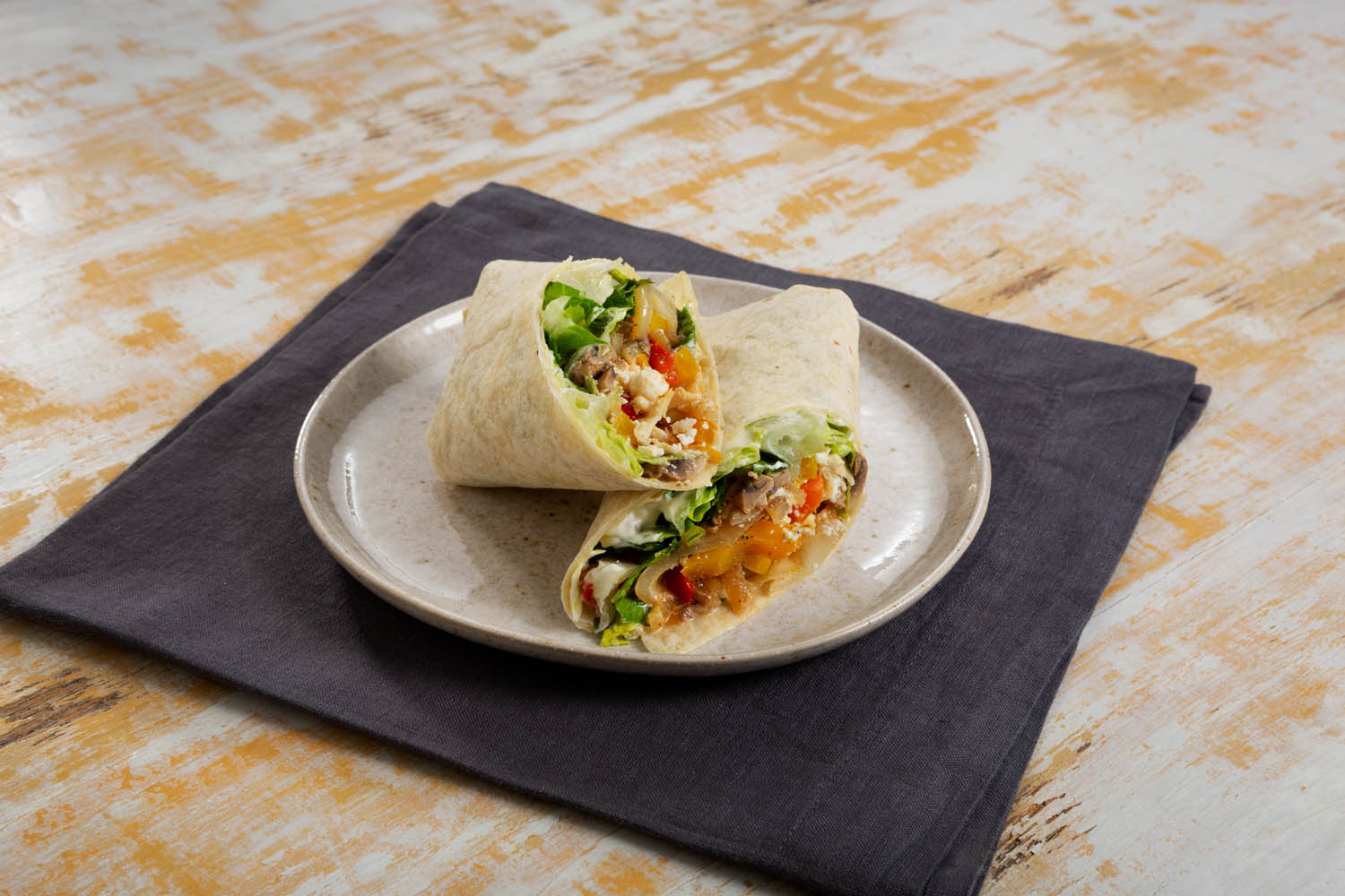 Order Veggie Wrap food online from Fussell Cake Company store, Dacula on bringmethat.com