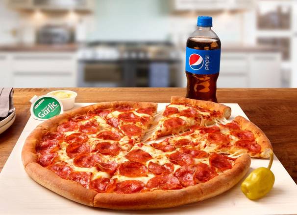 Order Create Your Own Pizza & Pepsi Bundle food online from Papa Johns store, Hot Springs on bringmethat.com