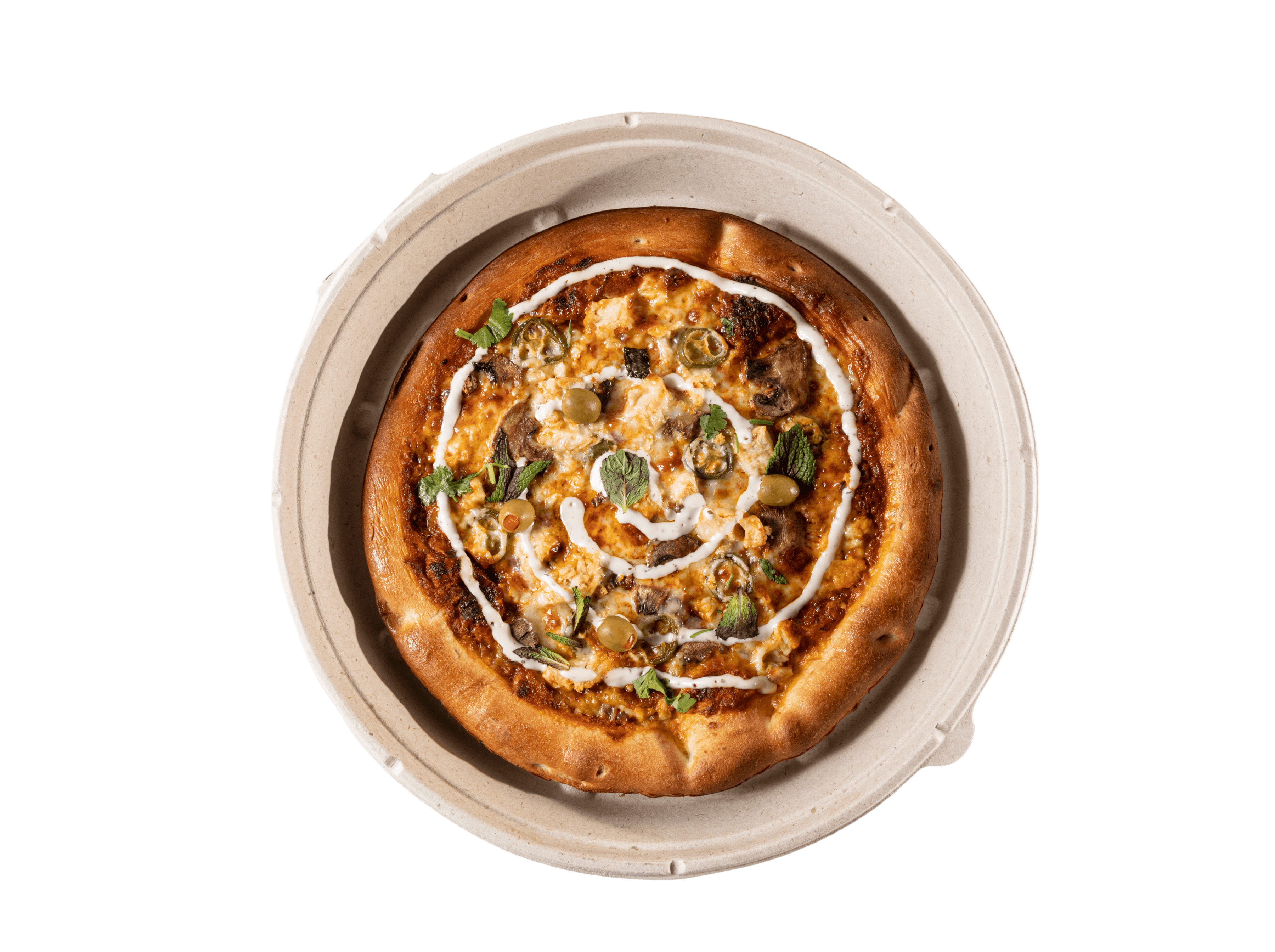Order Mumbai Madness Pizza - 12" (8 Slices) food online from Pitsa store, Glen Allen on bringmethat.com