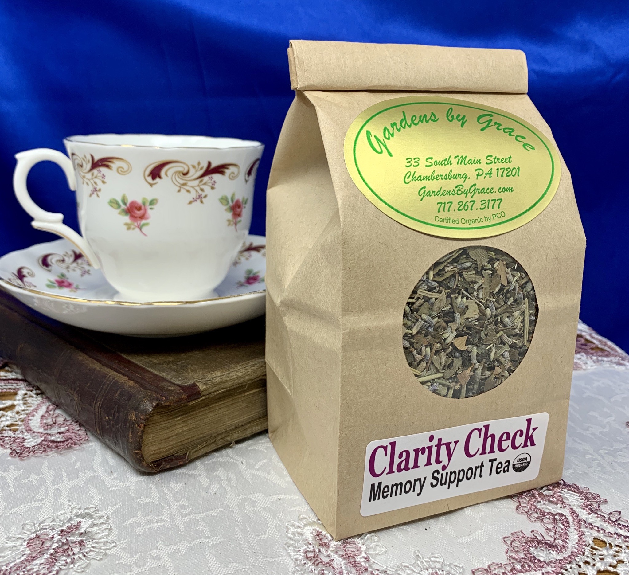 Order Clarity Check Memory Support Tea food online from Gardens By Grace store, Chambersburg on bringmethat.com