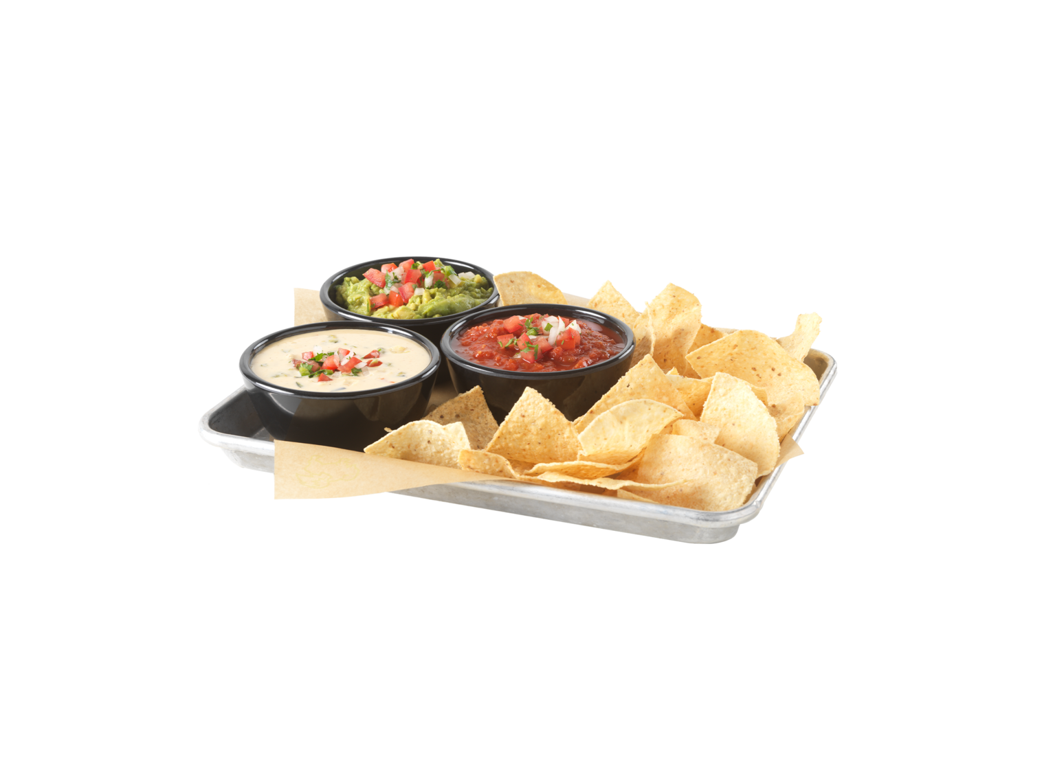 Order Chips & Dip Trio food online from Wild Burger store, San Ramon on bringmethat.com