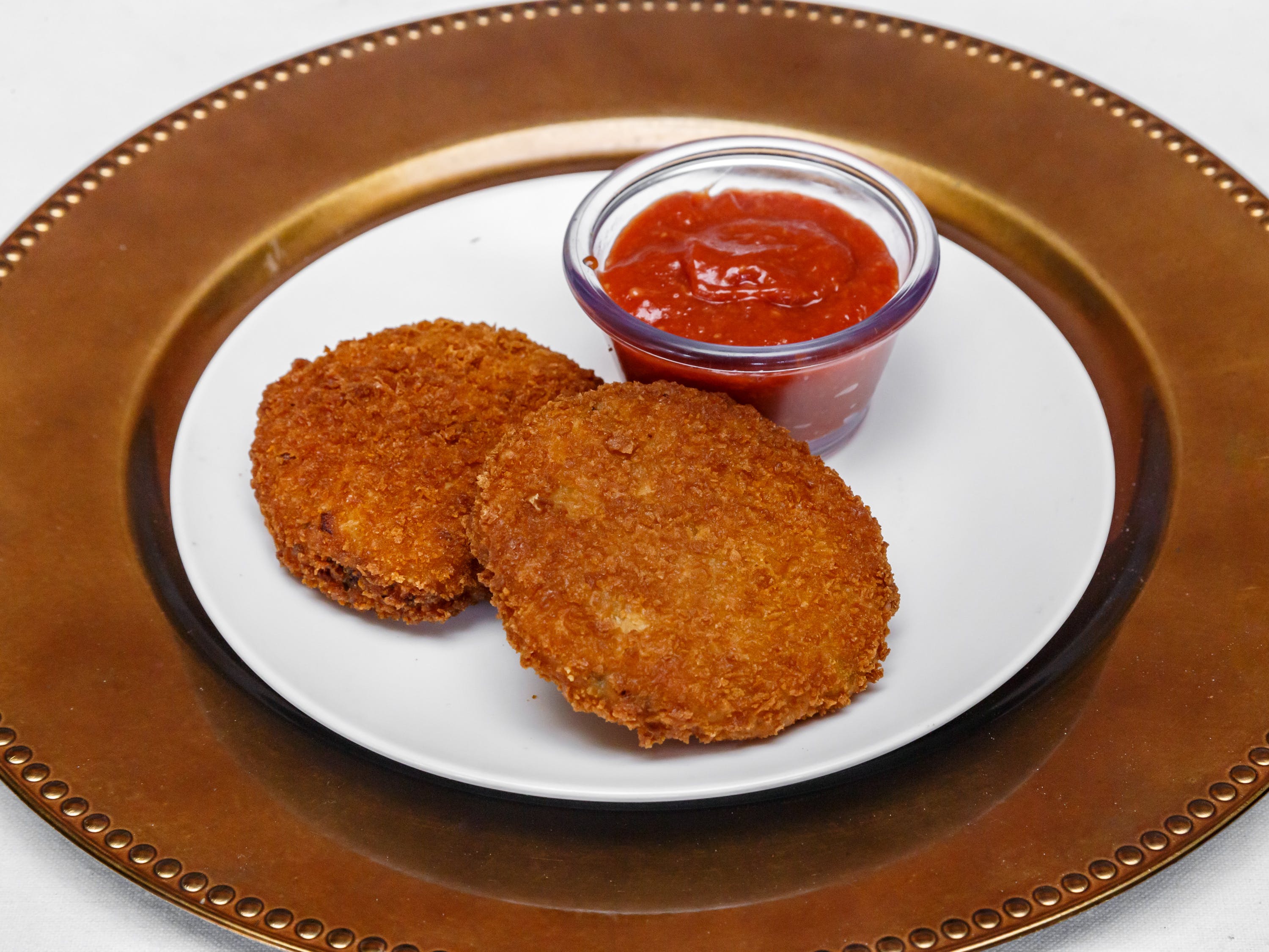 Order Crab Cakes - 2 Pieces food online from Pizza Pronto store, Pittsburgh on bringmethat.com