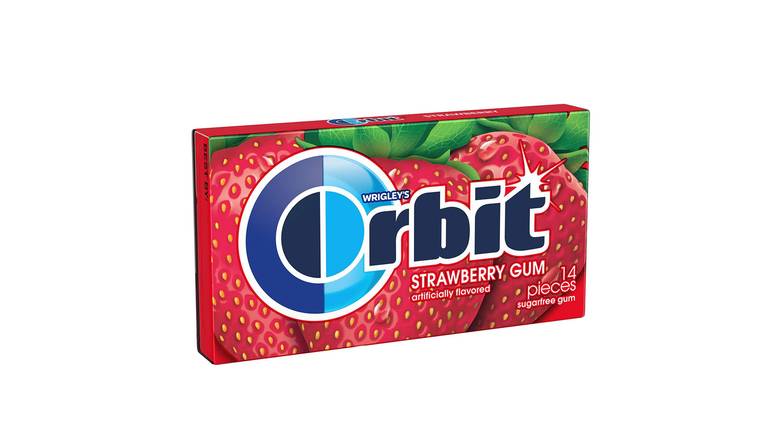 Order Orbit Strawberry - 14 Pieces food online from Trumbull Mobil store, Trumbull on bringmethat.com