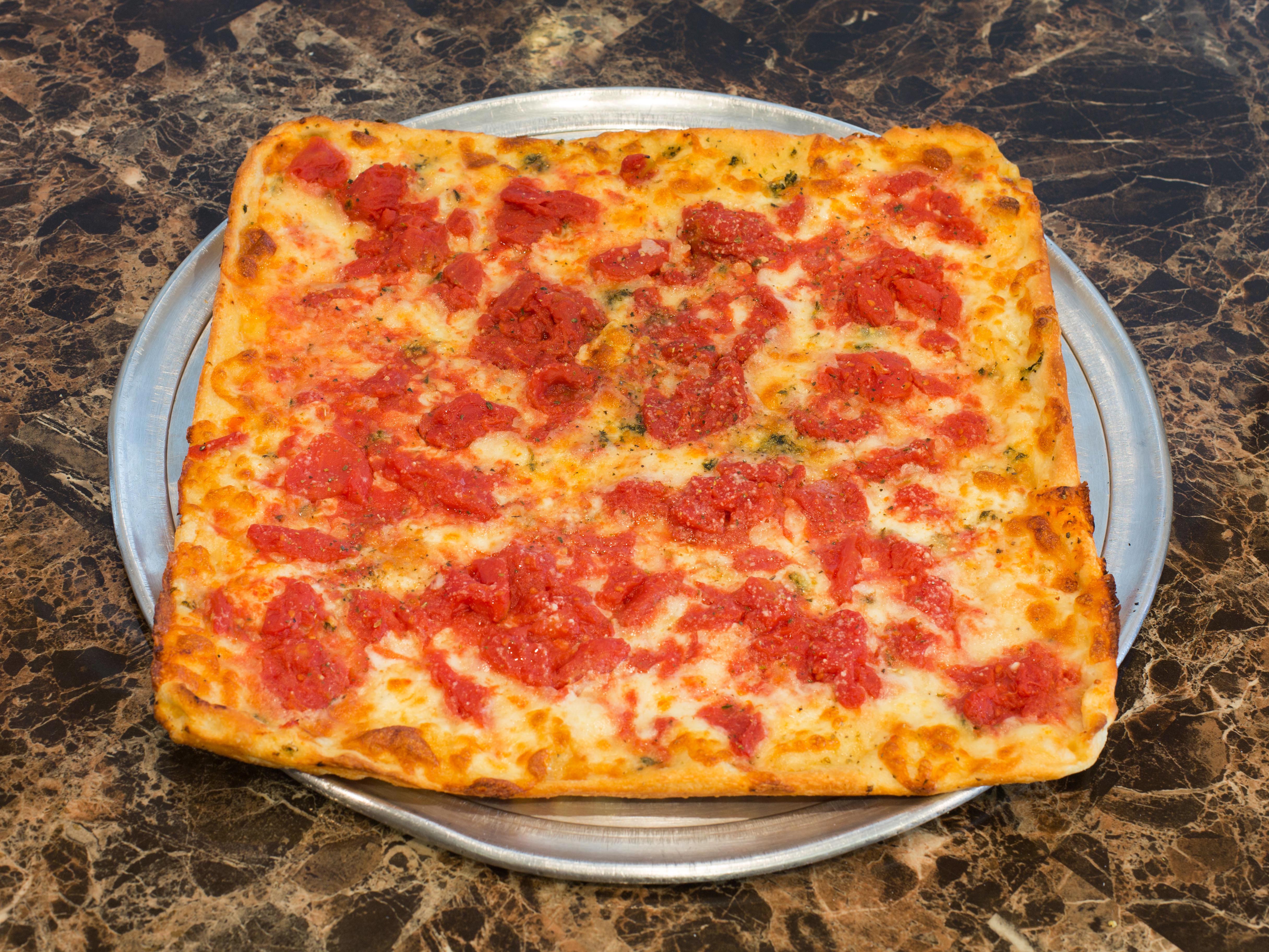 Order Grandma Pizza food online from Calabria Pizzeria store, Cranford NJ on bringmethat.com