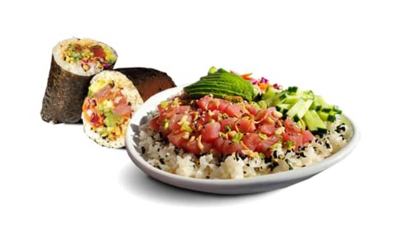 Order Hawaiian Poke food online from World Wrapps store, Santa Clara on bringmethat.com