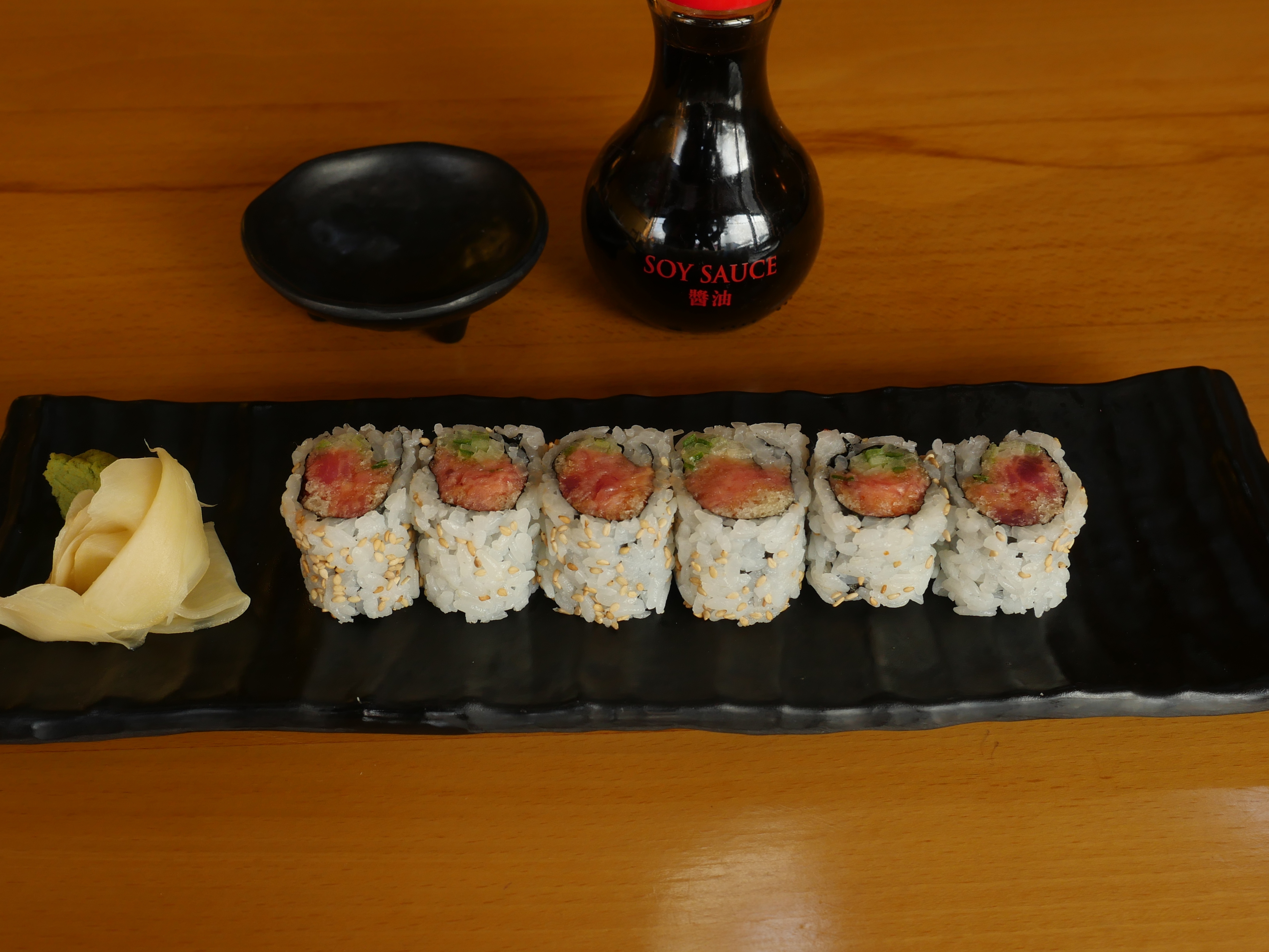 Order Spicy Tuna Roll  S food online from Sake Japanese Restaurant store, Braintree on bringmethat.com
