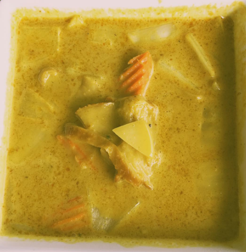 Order Yellow Curry food online from Vegan Glory store, Los Angeles on bringmethat.com
