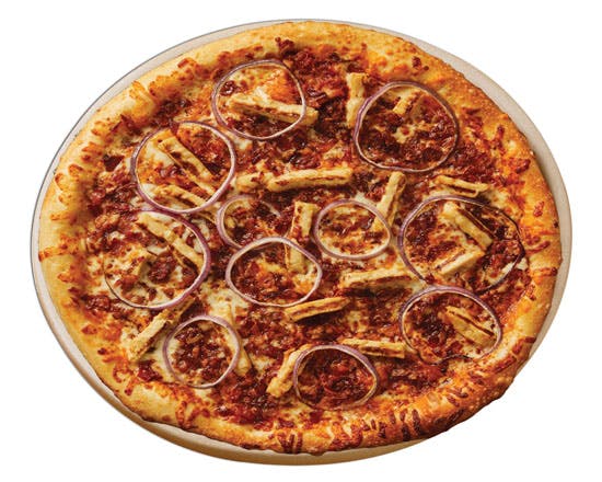 Order BBQ Chicken Pizza - Small 10" (6 Slices) food online from Vocelli Pizza store, Zelienople on bringmethat.com