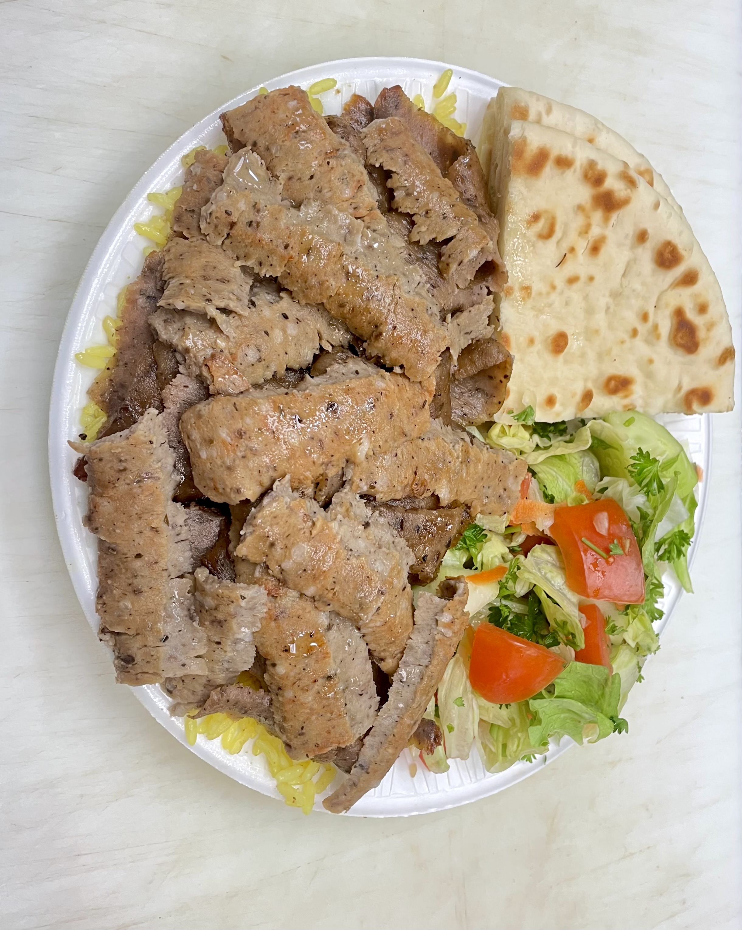 Order Gyro Plate food online from Koftaky Grill store, Hermitage on bringmethat.com