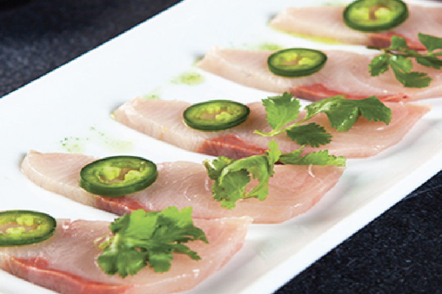 Order Jalapeno Yellowtail food online from Tenno Sushi store, Los Angeles on bringmethat.com