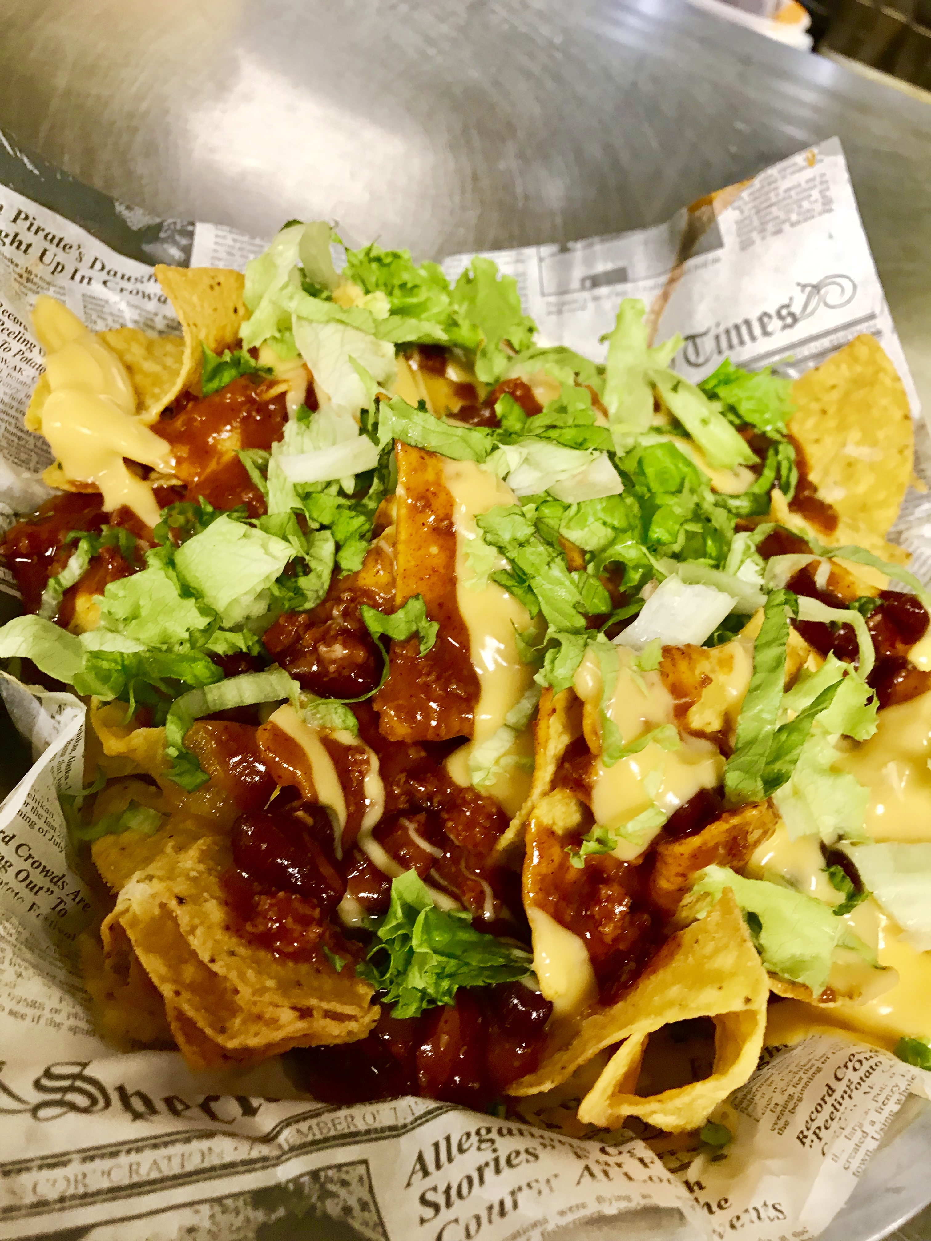 Order Loaded Nachos food online from The Original Warehouse store, Buffalo on bringmethat.com