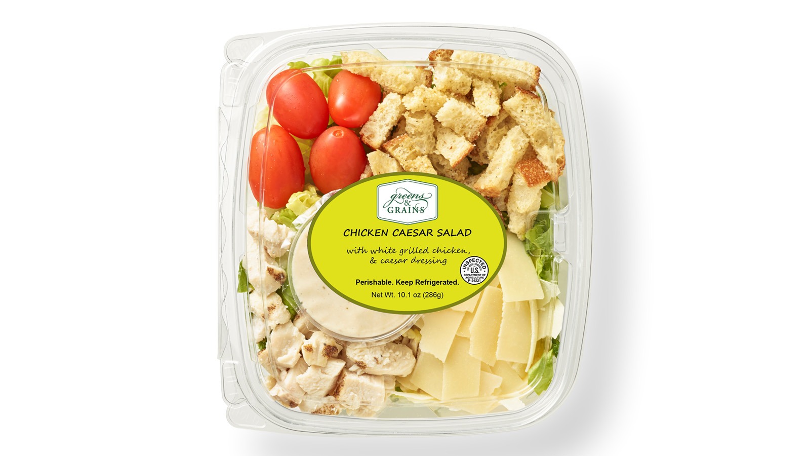 Order Chicken Caesar Salad, 10.1 oz. food online from Save Mart Supermarket store, Reno on bringmethat.com