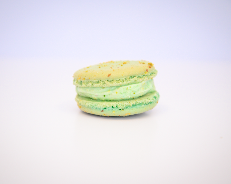 Order Pistachio Macaron food online from Pietro's Bakery & Cafe store, Frisco on bringmethat.com
