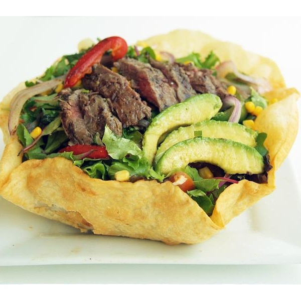 Order 10. Fajita Chicken Salad food online from Salad farm store, Vernon on bringmethat.com
