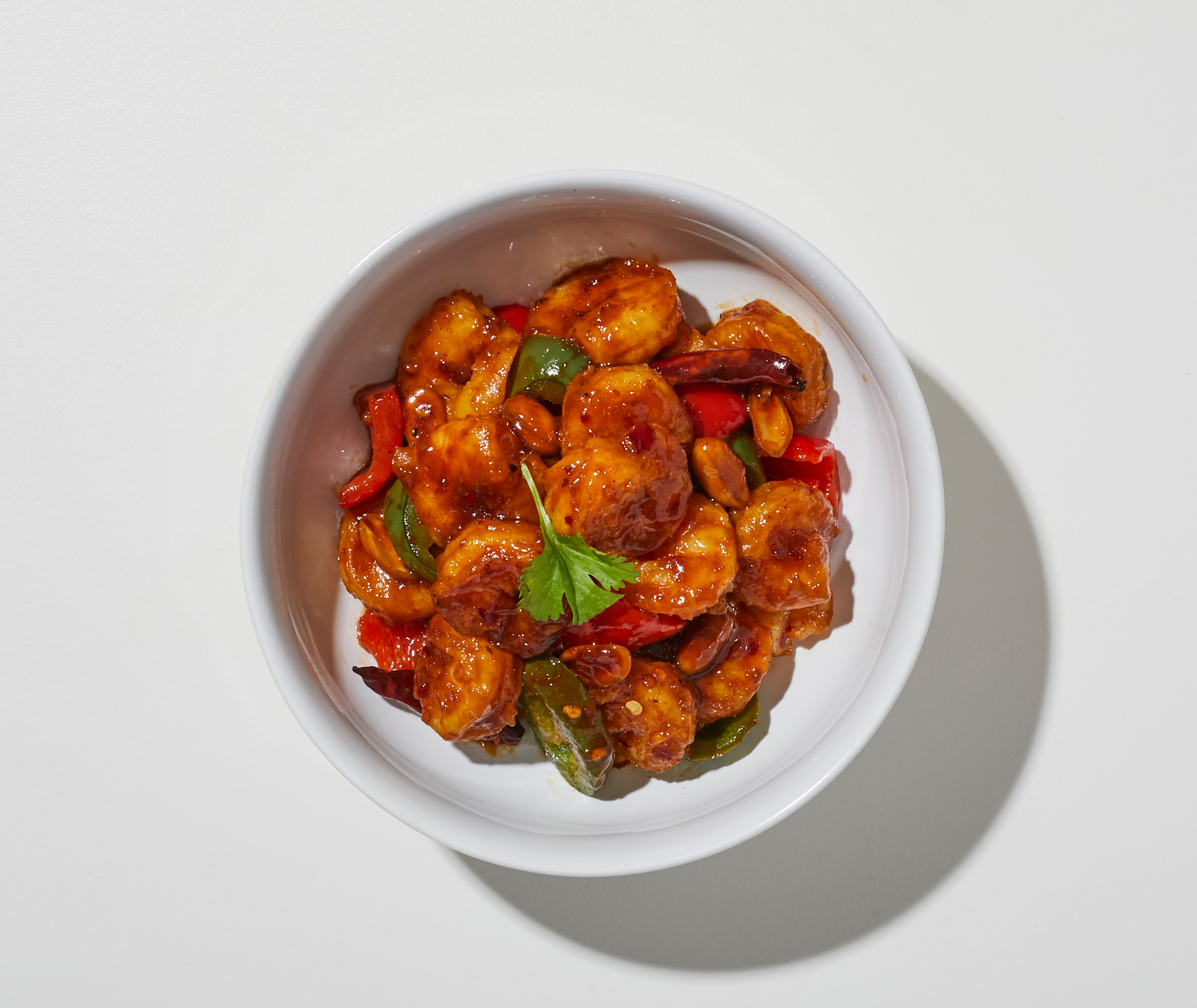 Order Kung Pao Shrimp food online from Blazin' Bamboo store, Austin on bringmethat.com