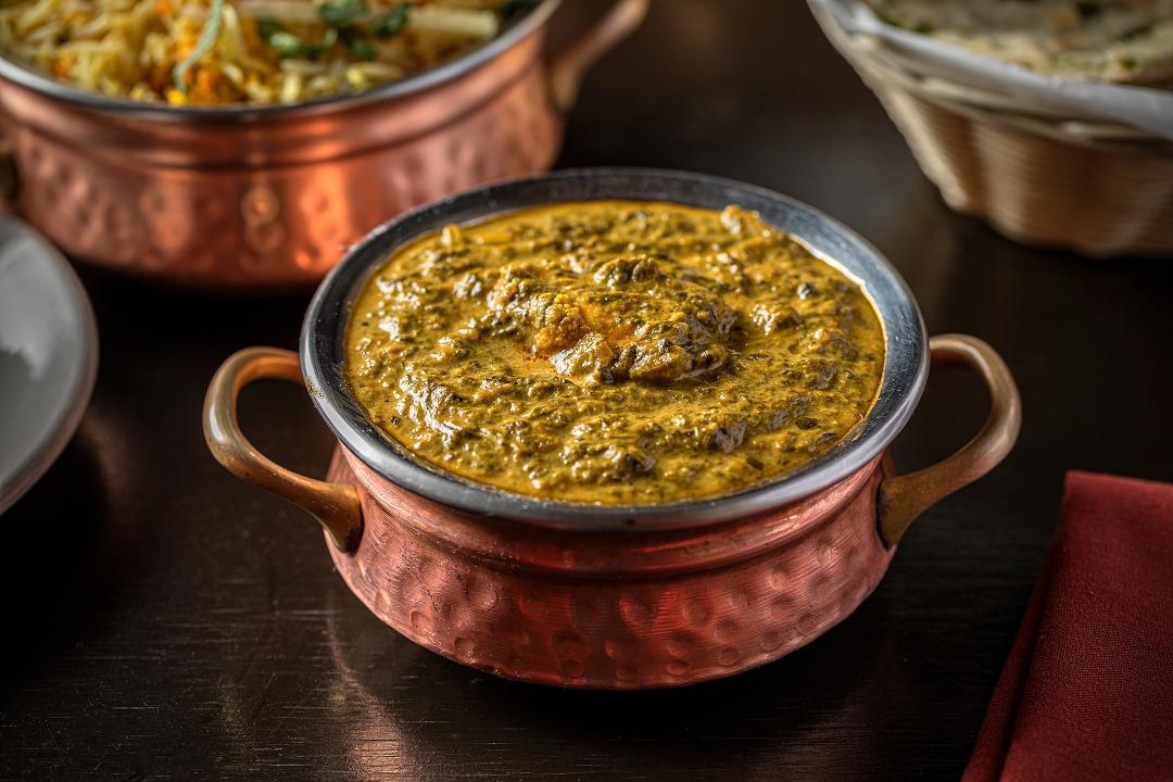 Order Lamb Saag food online from Namaste Chicago store, Chicago on bringmethat.com