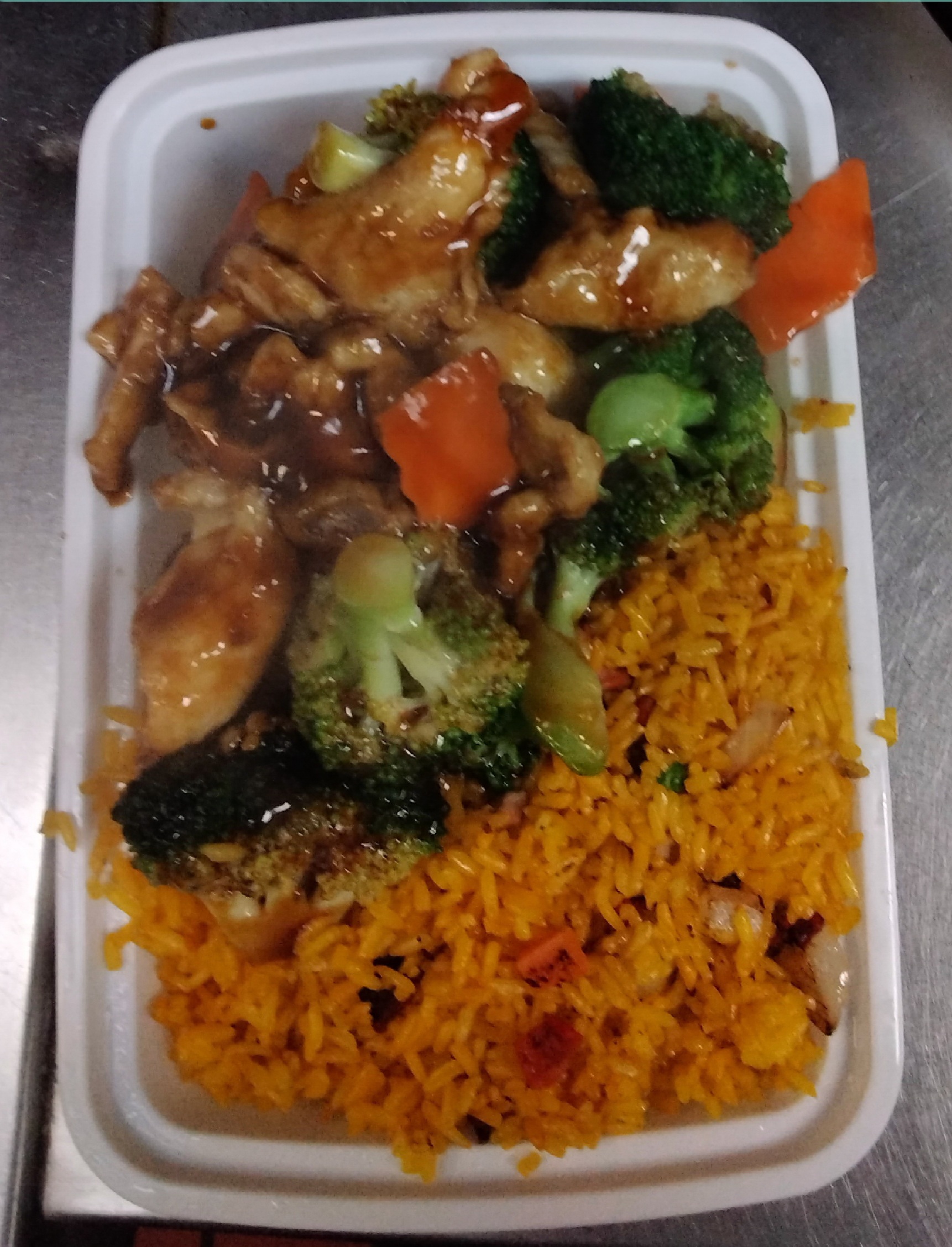 Order 2. Chicken with Broccoli Combo Platter food online from China Garden store, Bloomfield on bringmethat.com