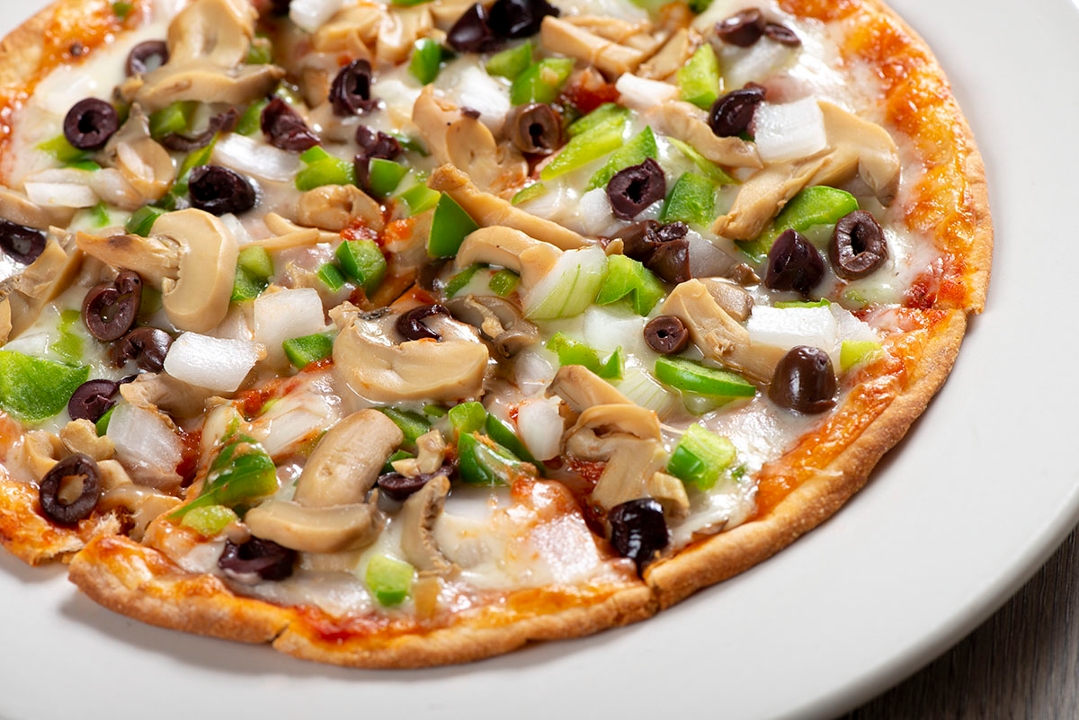 Order Veggie Pizza food online from Papa Gyros store, Canton on bringmethat.com