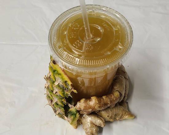 Order Pine and Ginger Juice food online from Best Choice West Indian Restaurant store, New York on bringmethat.com