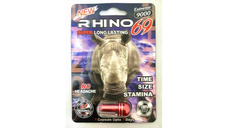 Order Rhino 69 Extreme 9000 food online from Exxon Constant Friendship store, Abingdon on bringmethat.com