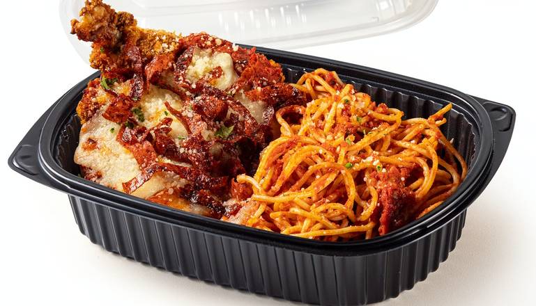 Order Chicken Parm-eroni food online from P.Za Kitchen store, Columbus on bringmethat.com