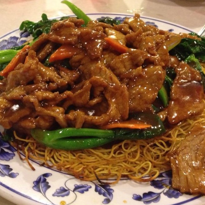 Order 146. Pan Fried Noodles food online from China Chef store, Edison on bringmethat.com