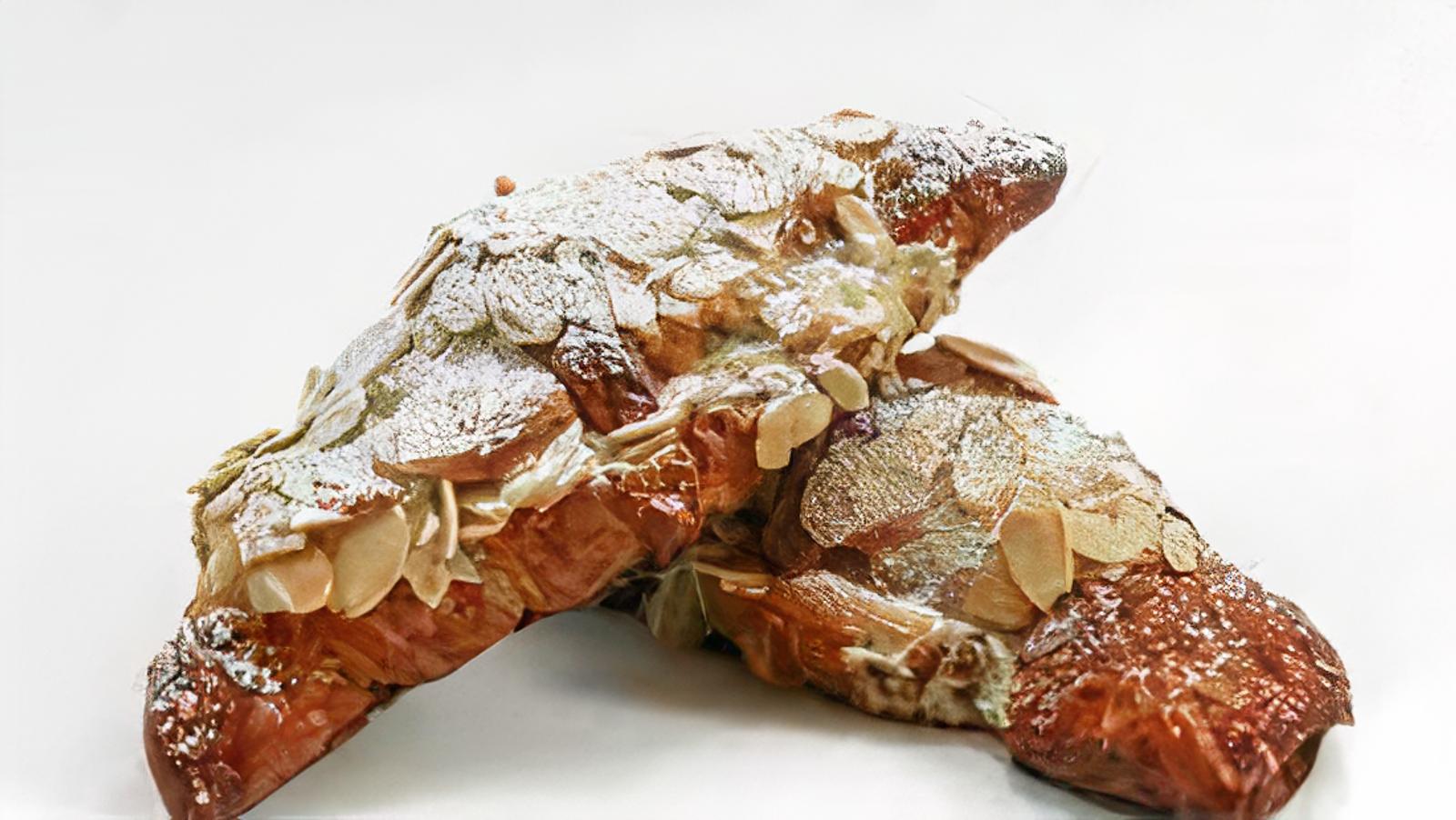 Order Almond Croissant food online from The Human Bean store, Lewisville on bringmethat.com