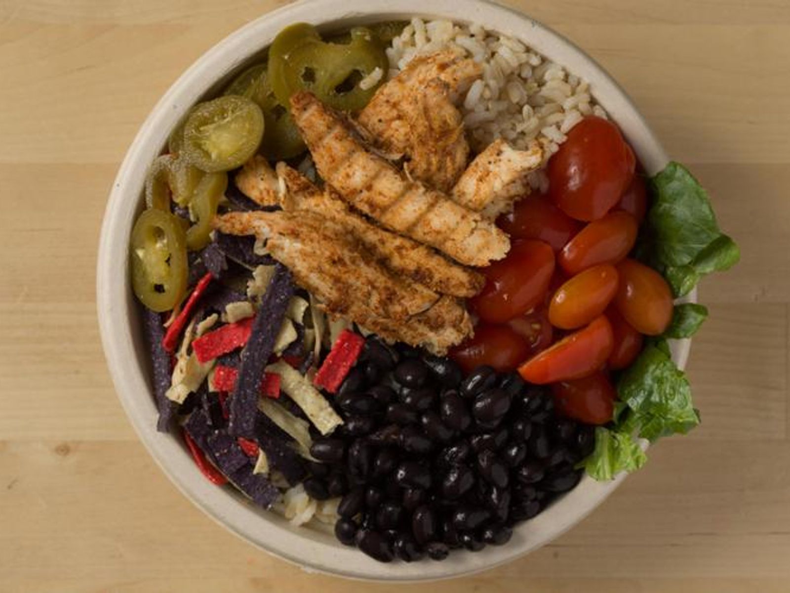 Order Spicy Chicken Grain Bowl food online from Bowled store, Troy on bringmethat.com