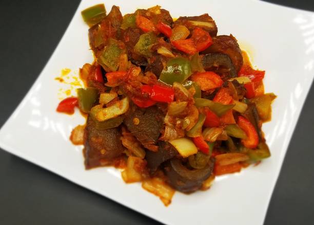 Order Peppered Kpomo  food online from Trices Cafe and Lounge store, Leon Valley on bringmethat.com