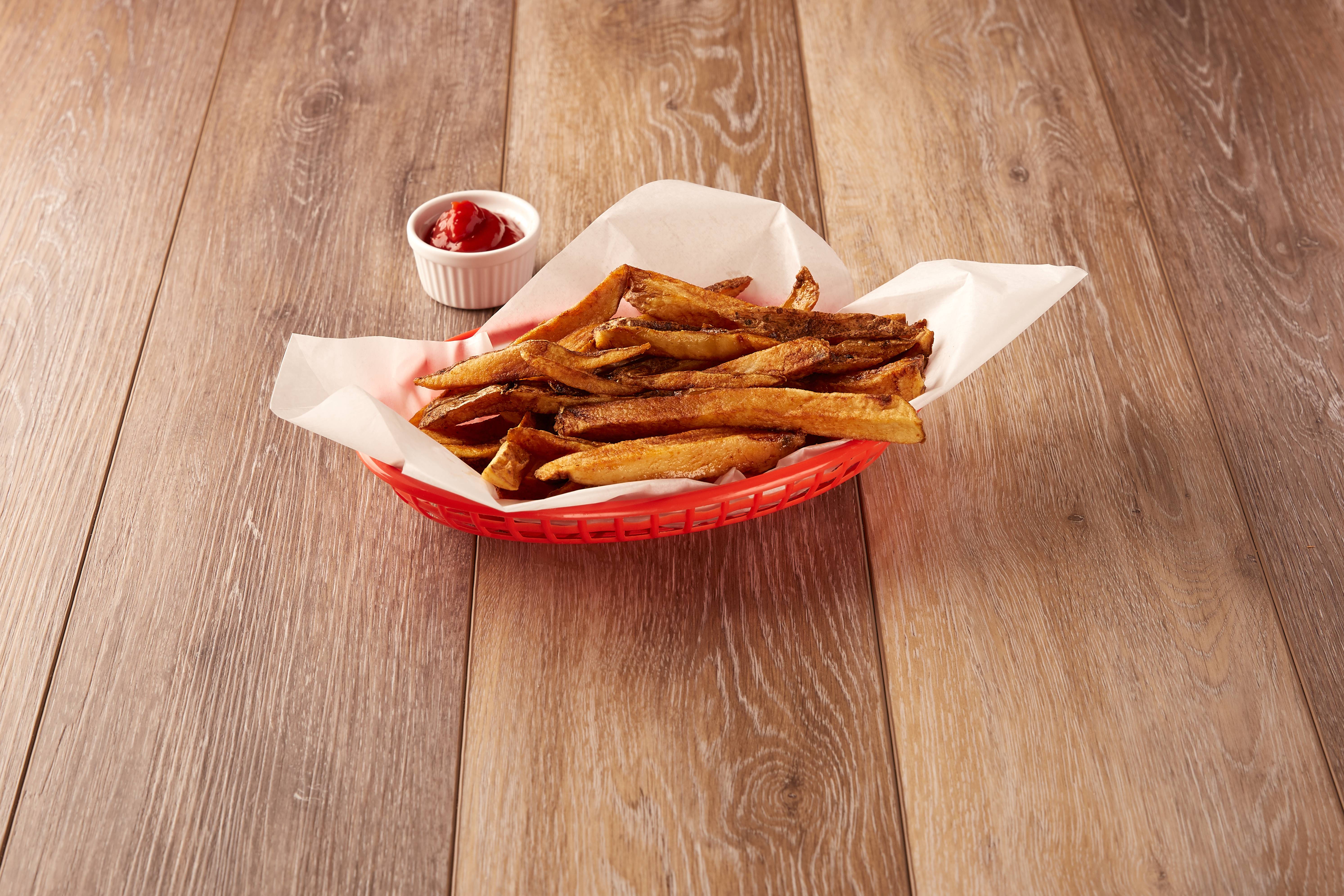 Order Basket of Fries food online from Ched Place store, Virginia Beach on bringmethat.com