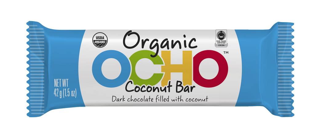 Order Ocho Organic Coconut Bar (1.5 oz) food online from Rite Aid store, Yamhill County on bringmethat.com