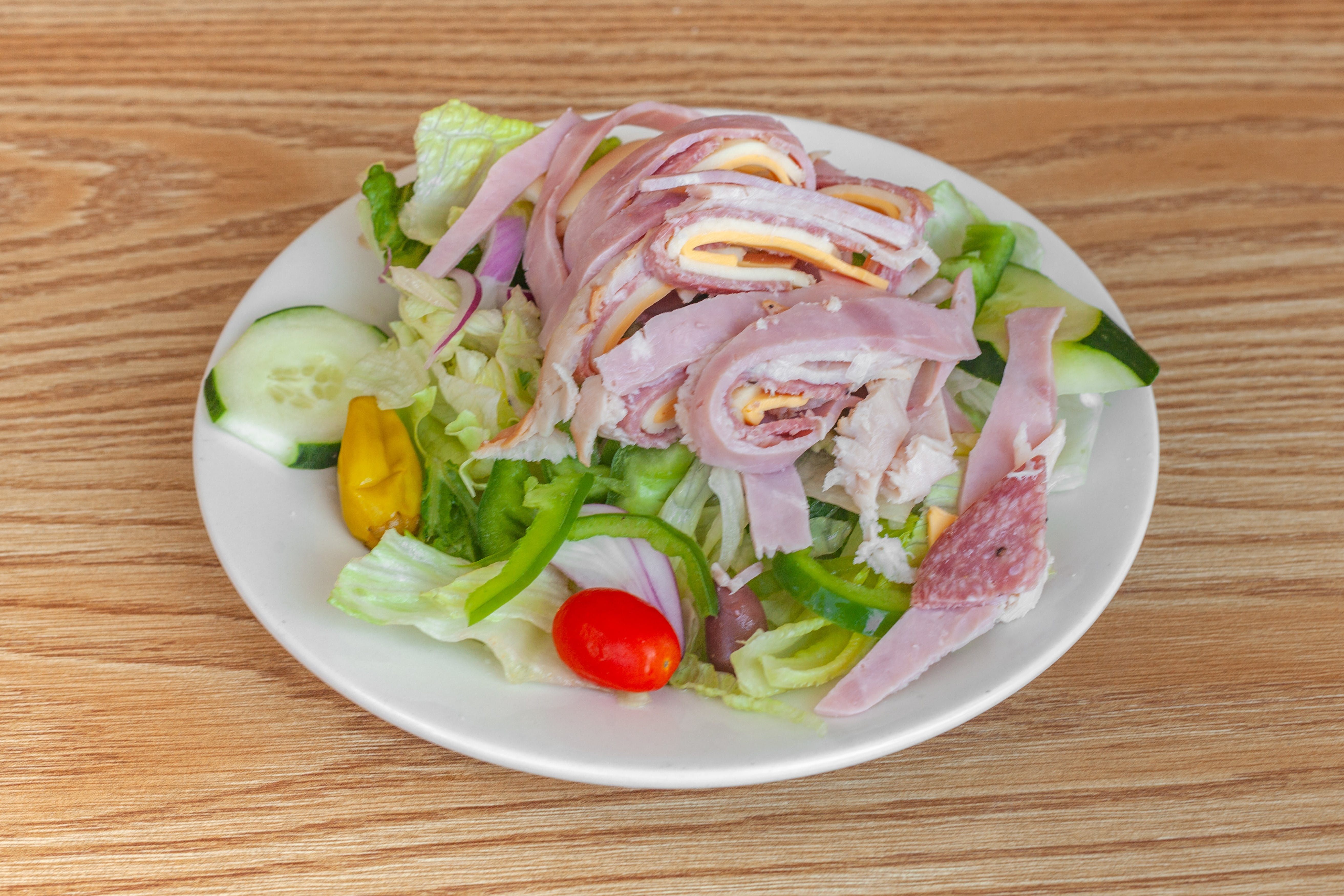 Order Chef Salad - Small food online from Brick Oven Bistro store, Ashland on bringmethat.com