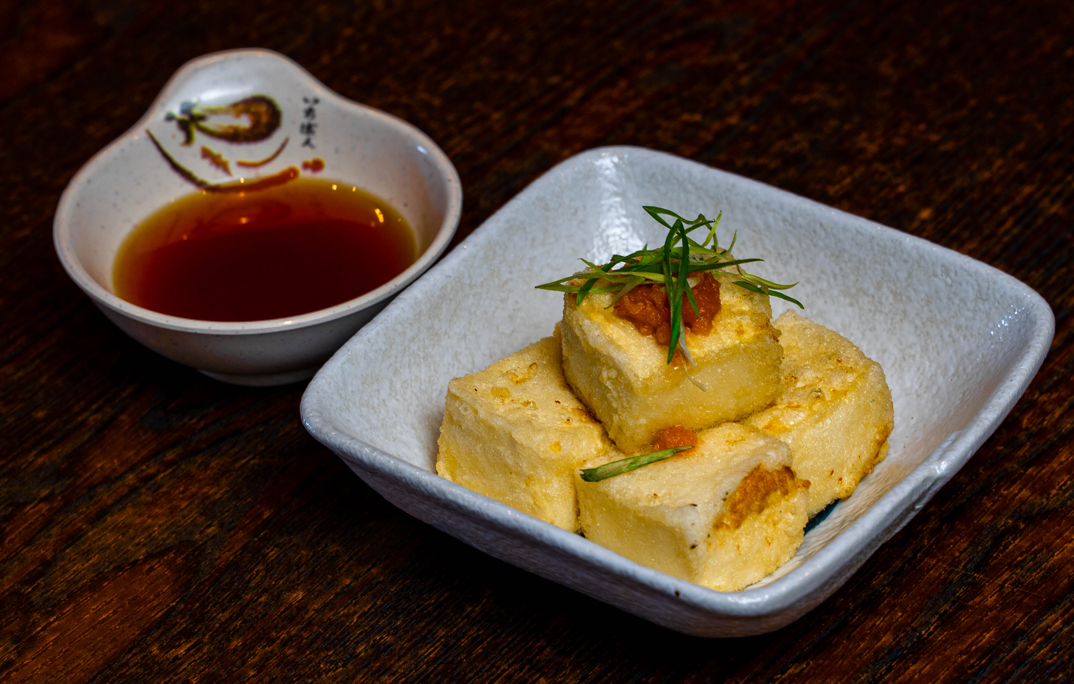 Order Agedashi Tofu food online from Otoko Sushi store, Redwood City on bringmethat.com