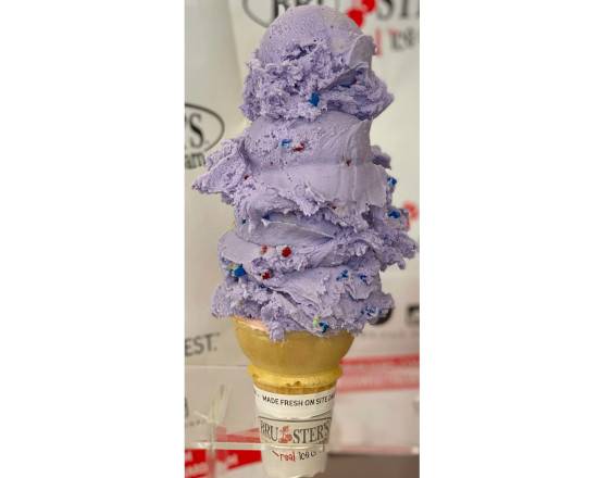 Order Large Cake Cone food online from Bruster Real Ice Cream store, Athens on bringmethat.com