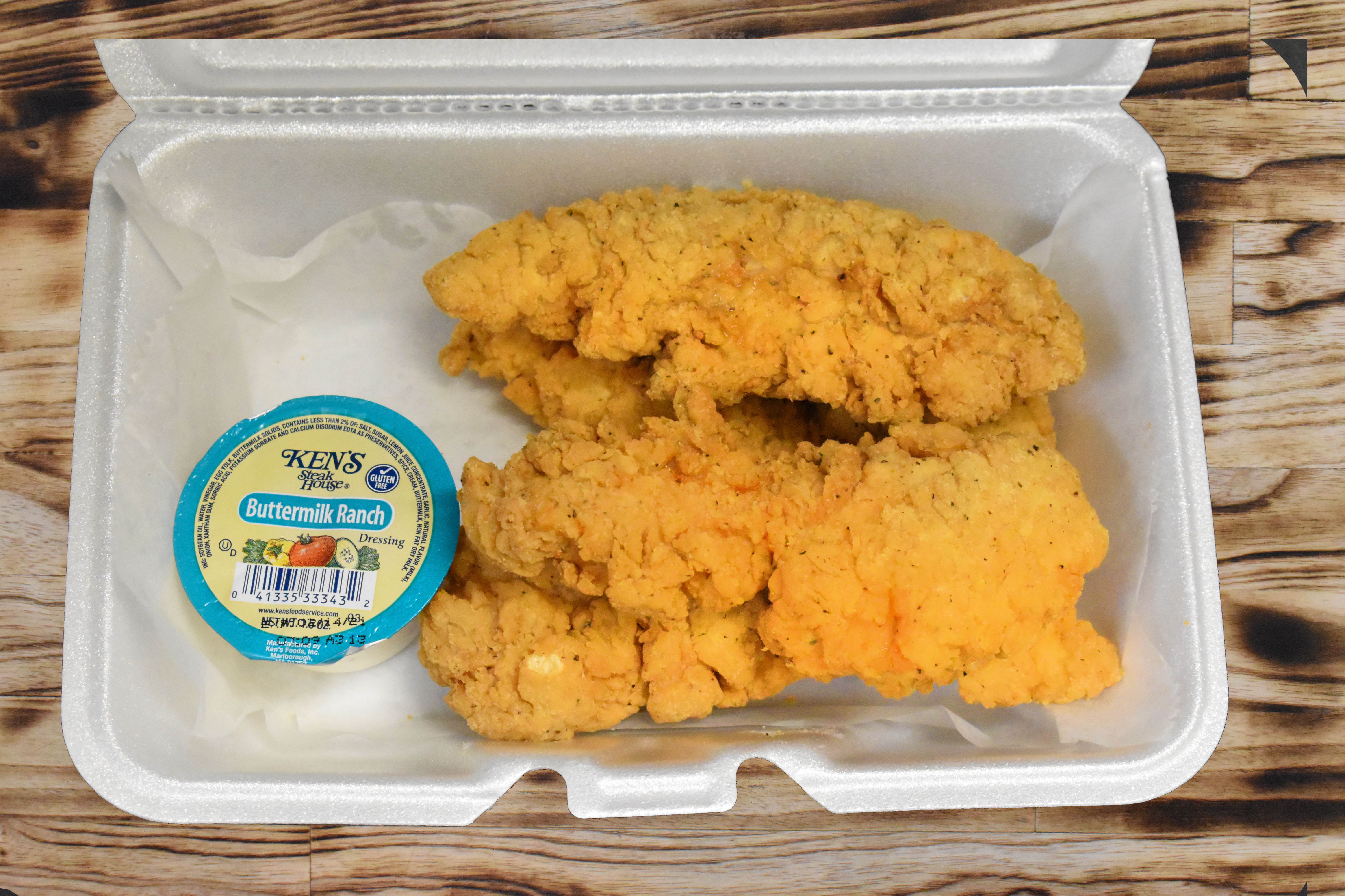 Order 4 Piece Tender Only food online from Wild Wing Station store, San Antonio on bringmethat.com